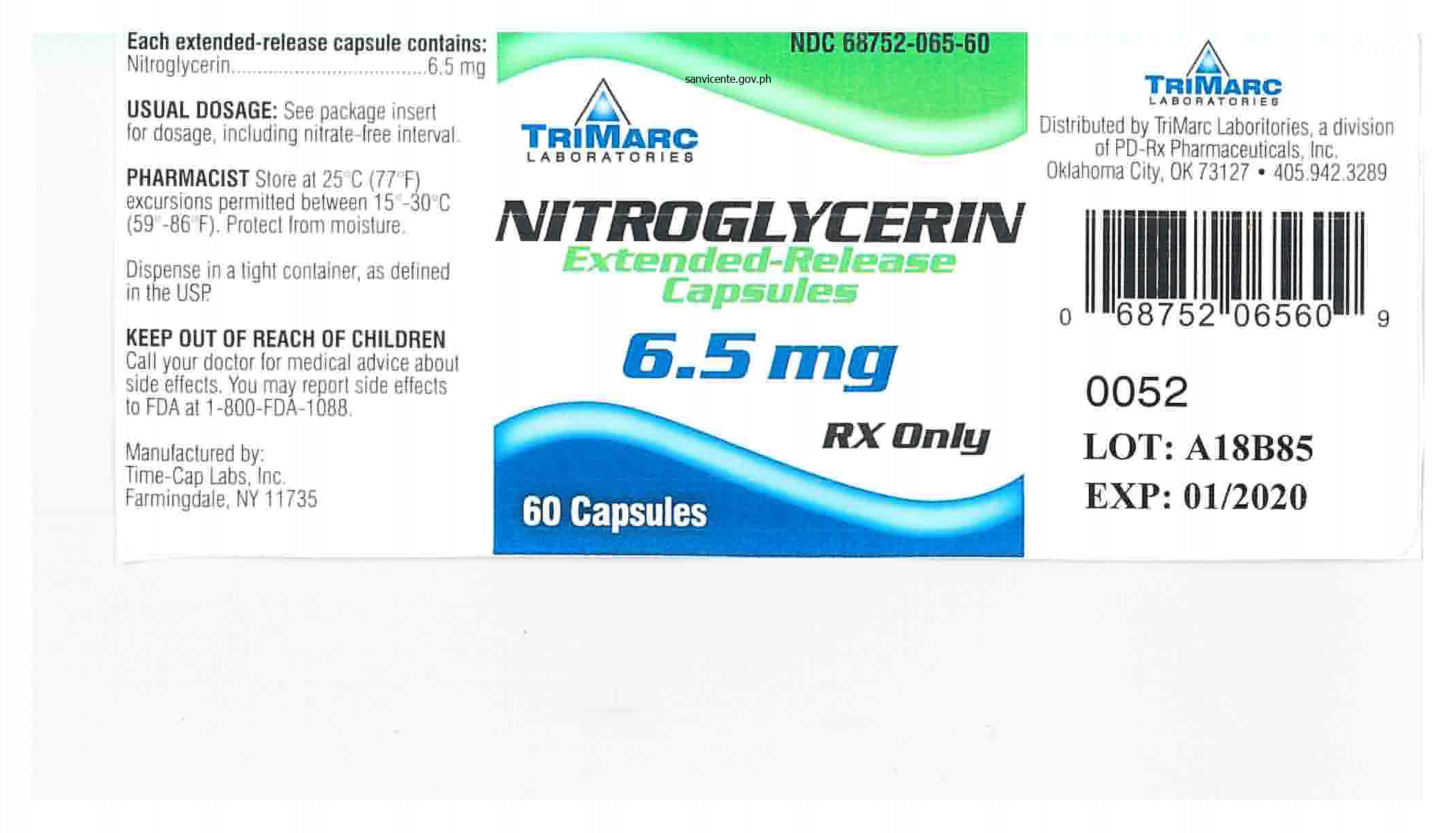 nitroglycerin 6.5 mg buy generic